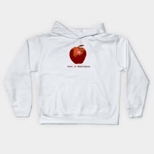 Born in Washington Kids Hoodie